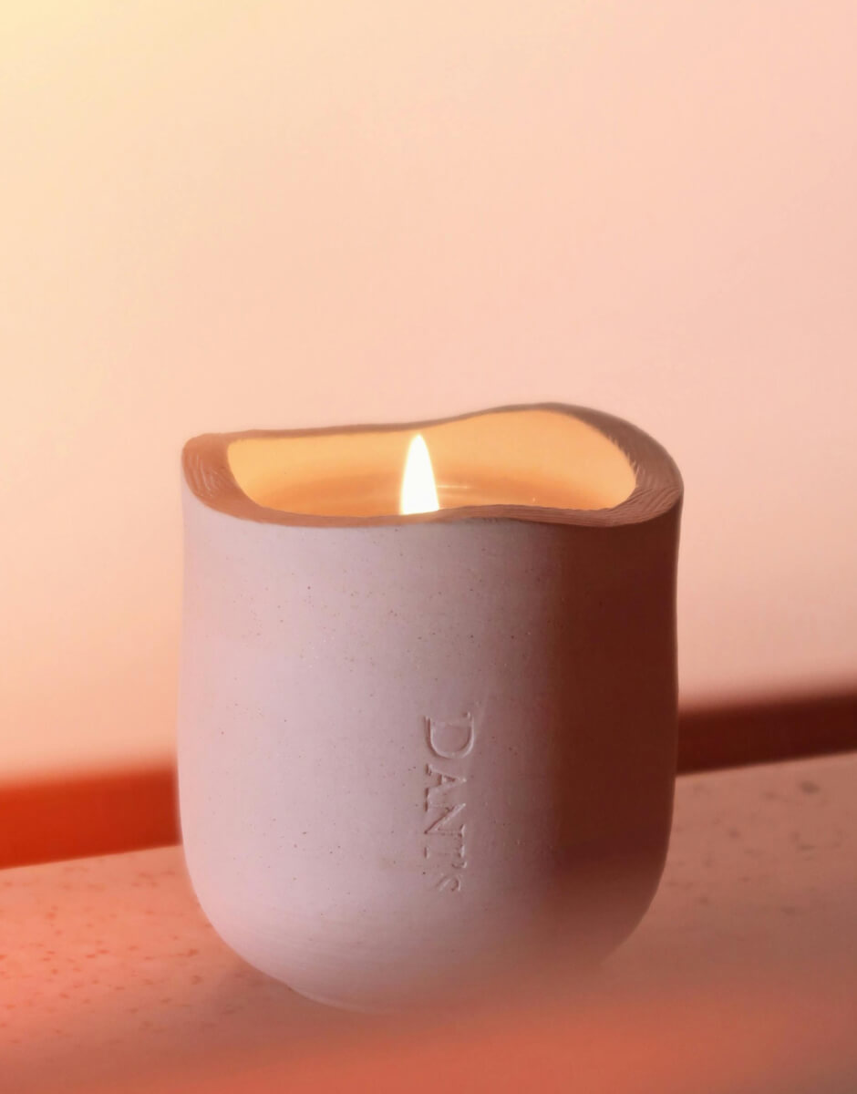 Bone/Matte Black Glaze